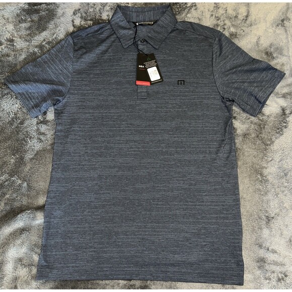 TravisMathew Other - 2XL Travis Mathew The Heater Mens Golf Polo SHIRT vintage indigo blue